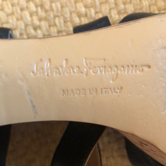 Ferragamo cork wedge sandals - Picture 8 of 8